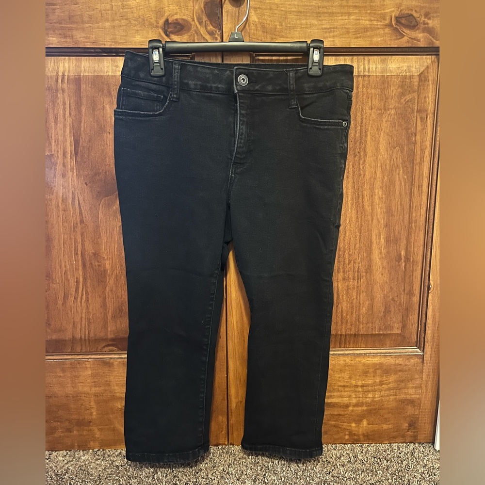 St. John's Bay Charcoal Denim Capri jeans